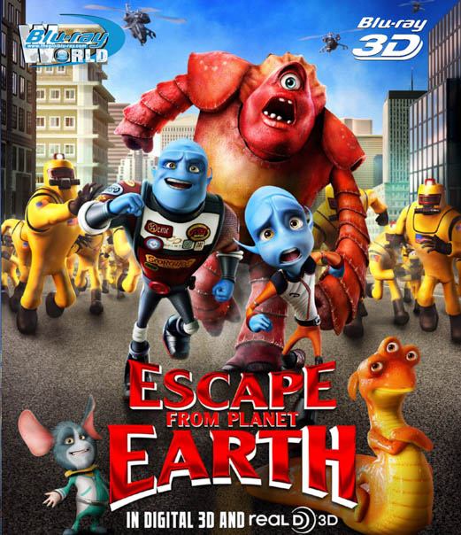 F287 - Escape From Planet Earth 3D 50G (DTS-HD MA 5.1)  